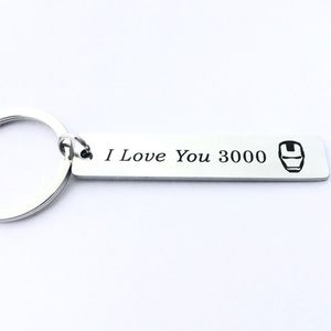 💎New! - Iron Man "I Love You 3000" Keychain